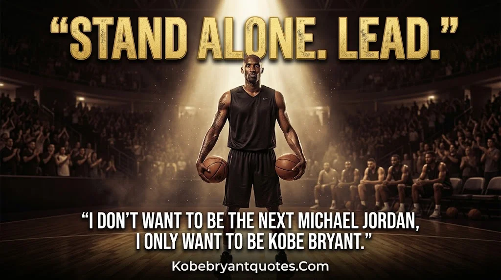 On leadership and standing alone
