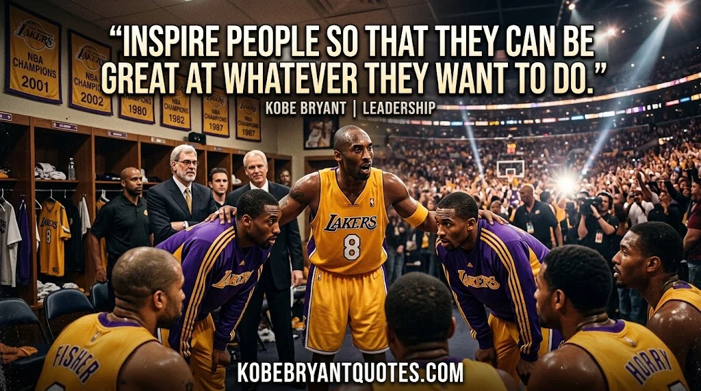 Kobe Bryant Leadership Quotes for Building a Winning Team