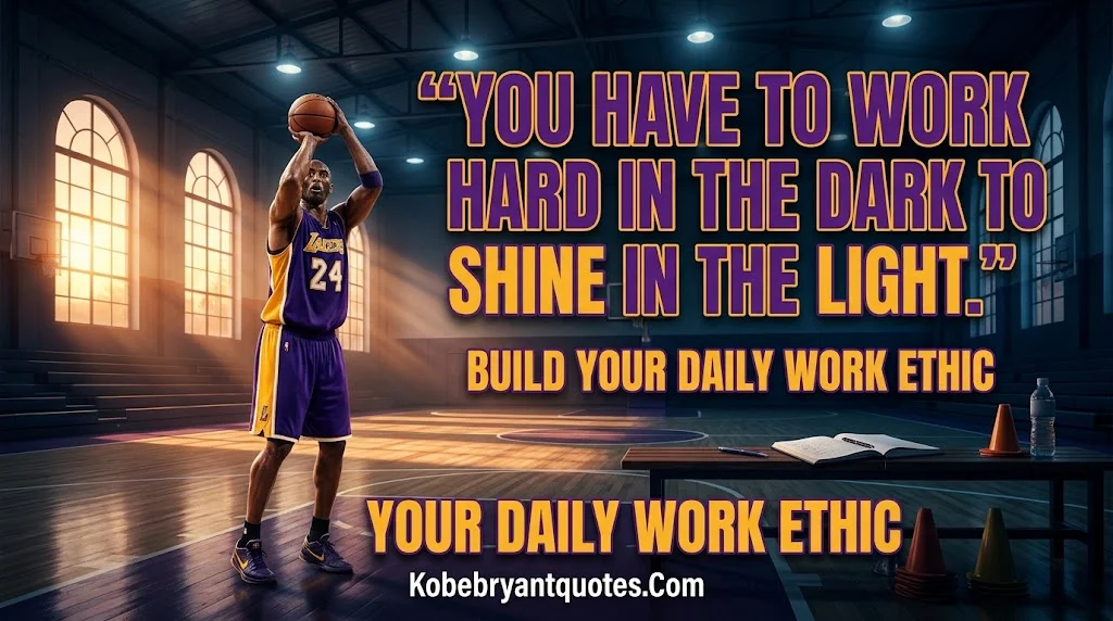 How to Apply Kobe Bryant’s Work Ethic Every Day