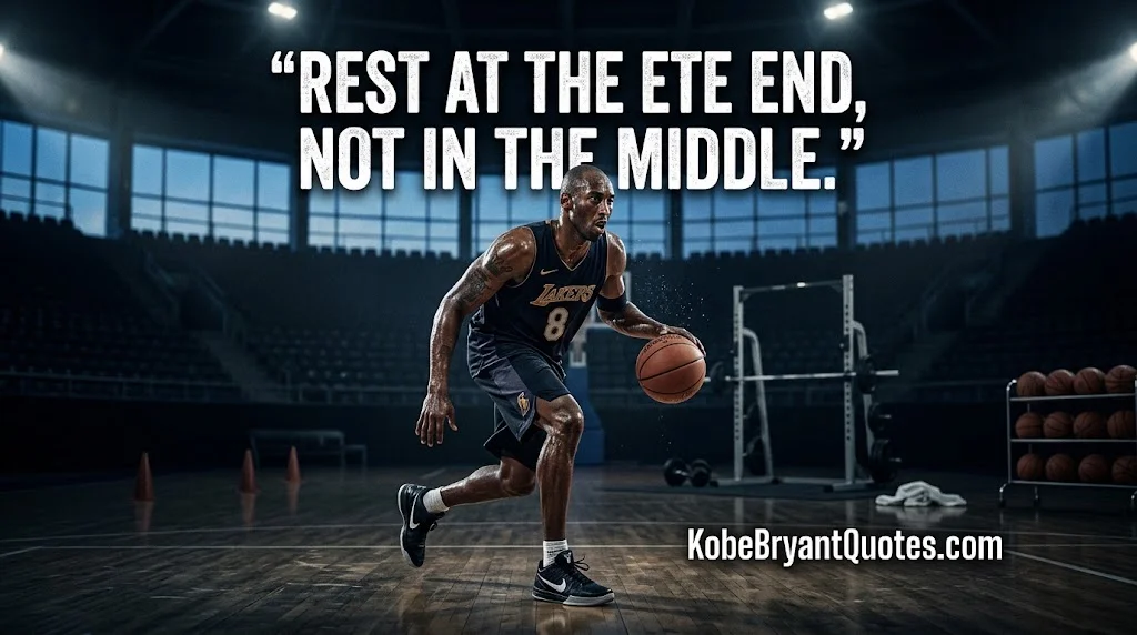 Kobe Bryant Hard Work Quotes on Discipline