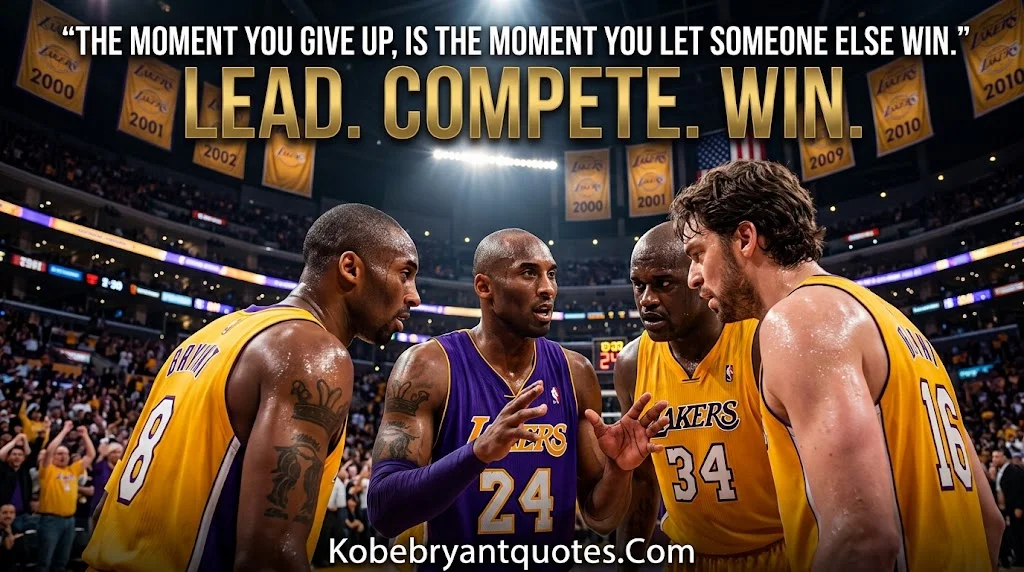 Kobe Bryant Leadership and Winning Quotes
