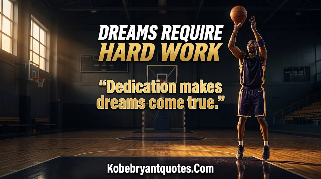 Kobe Bryant Quotes About Dreams and Hard Work