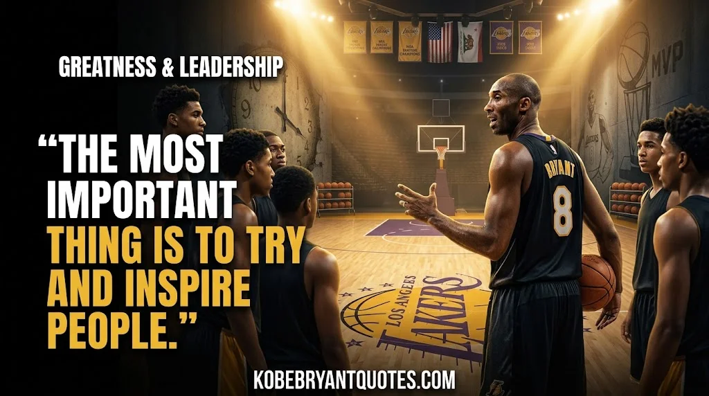 Kobe Bryant Quotes on Greatness and Leadership
