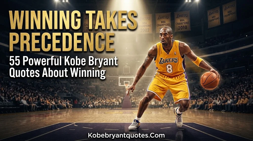 Kobe Bryant Quotes About Winning: 55 Powerful Quotes to Ignite Your Competitive Spirit